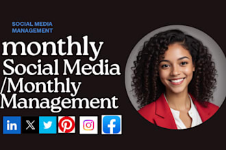 be your social media marketing manager content creator for business and events