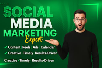 handle your complete social media marketing and content planning