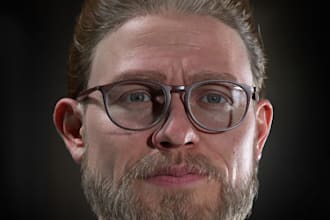 do realistic 3d characters for your games and films, metahuman character daz 3d
