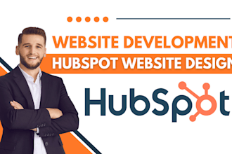 build a custom hubspot website design create template blogs and new theme