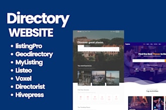 directory website, listingpro, directorist, hivepress, geodirectory