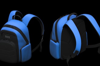 do 3d bag animation,3d bag promo,3dpurses, 3d handbag modeling, backpack design