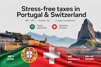 prepare portuguese tax number swiss income tax return, vat