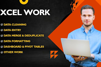 clean, formate, merge, split excel data
