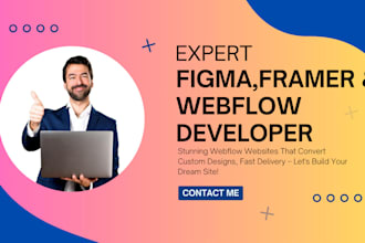 design webflow website figma to webflow expert webflow developer webflow
