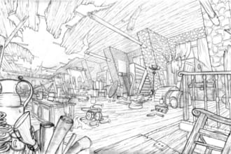 do 2d line art animation comic line art frame by frame 2d traditional line art