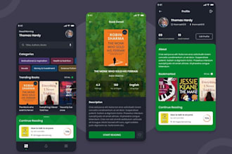 ebook reader app, video ebook reader app, audio ebook reader, news app with ai