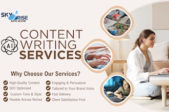 create high quality SEO content with ai for you