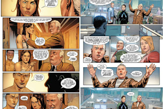 draw comic book illustration graphic novel manga storyboard comic artist nsfw