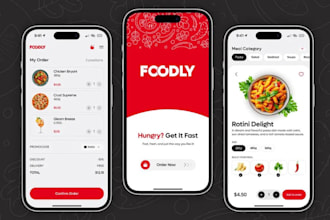 develop food ordering platform, delivery app, pos crm system app