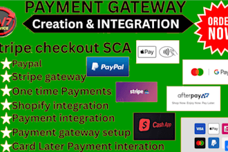 setup shopify payment gateway, integrate paypal, stripe and paystack payment