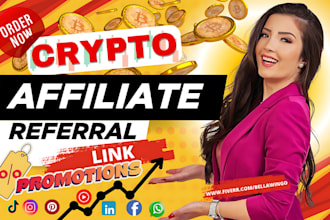 affiliate referral sign up crypto website crypto promotion referral link sign up
