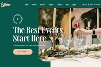 design party rental website, event rental website, party with booking system