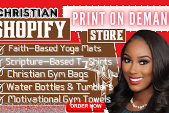 shopify biblical gym clothing line store scripture based bible hat sweatpants