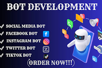 social media bot twitter x bot tiktok api youtube bot instagram auto follow bot