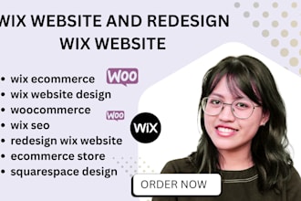 build or fix your wix  duda or carrd website and customize  your  webshop design