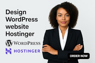 design wordpress website hostinger website website design design hostinger