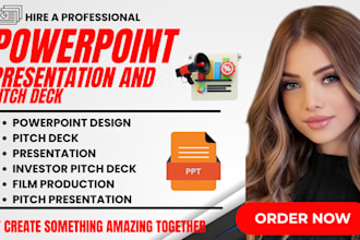 create a stunning pitch deck for your film project, TV series, or screenplay