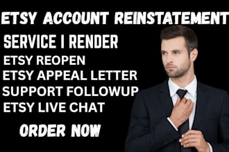 get your etsy shop reinstated and suspension removed in 24hr