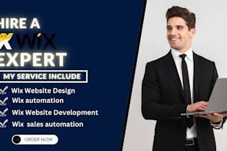 create wix website and integrate wix sales automation tools