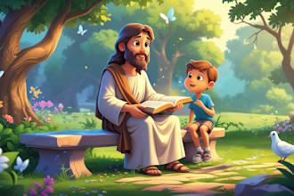 illustrate bible stories and christian picture books for kids
