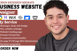 build wix website redesign wix hostinger webador squarespace webflow website