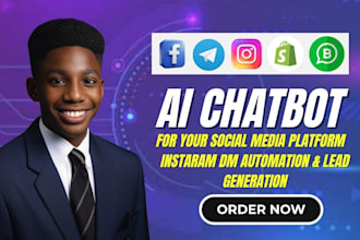 create a powerful ai chat bot for social media instagram dm automation lead gen