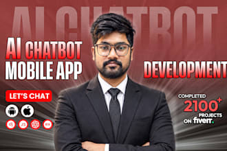 do ai mobile app development and website, ai chatbot ai agent as ai developer