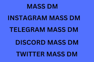 do mass dm telegram mass dm twitter mass dm instagram mass dm discord mass dm