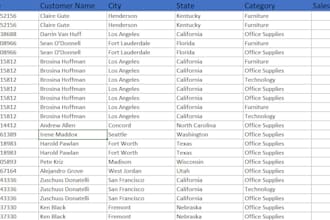 clean and format your excel data
