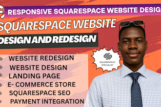 build squarespace website design redesign revamp e commerce seo expert