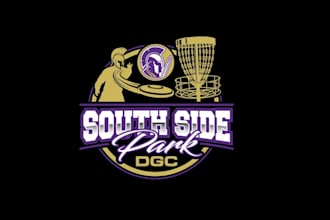 create exclusive and marvelous disc golf logo  design
