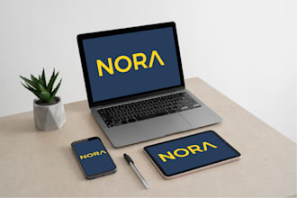 create logo, visual branding kit, and brand book