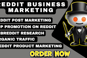 do reddit post for ecommerce  product link website ai app saas or crypto manager