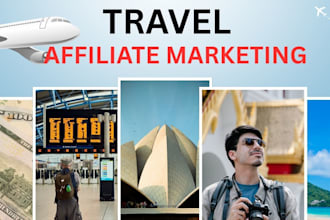 provide automated travel affiliate websites for passive income
