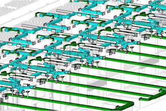 draft permit drawings for electrical plan, plumbing plan, mechanical plan, hvac
