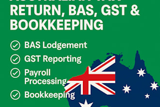 file your australian tax return, bas, gst, payroll, and bookkeeping