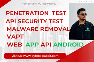 test your website, app, and apis for security weaknesses