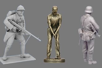 do 3d articulated figures 3d character modeling 3d sculpting toys 3d printing