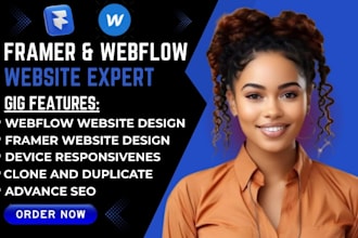 clone duplicate develop website to webflow framer website design fix framer