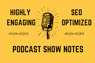 create compelling podcast show notes to boost your audience