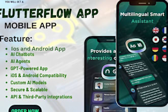 develop flutterflow app flutter app bubble app mobile app developer