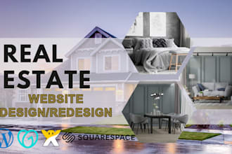 wordpress, godaddy, wix real estate website, idx mls integration and development