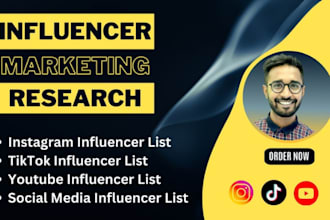 best find tiktok, instagram, youtube influencer to market your product for sales