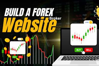 build forex trading website, custom stock trading platform with crm
