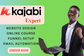 be your kajabi expert customize kajabi website kajabi course kajabi sales funnel