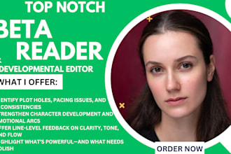 beta read your poetry memoir fantasy sci fi ya or developmental book editor