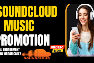 do organic music album promotion, lofi, amapiano, and soundcloud music promotion