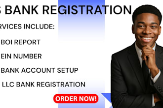 help you register your US business and bank account remotely