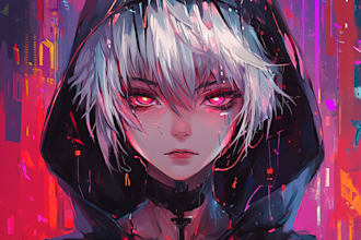 do anime manga comic in manga style, anime comic art